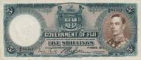 p37a from Fiji: 5 Shillings from 1937