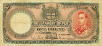 p39b from Fiji: 1 Pound from 1938