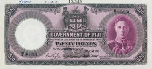 Gallery image for Fiji p43s: 20 Pounds