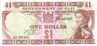 Gallery image for Fiji p65b: 1 Dollar