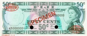 Gallery image for Fiji p70s1: 50 Cents