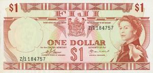 Gallery image for Fiji p71ar: 1 Dollar