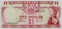 Gallery image for Fiji p71b: 1 Dollar from 1974