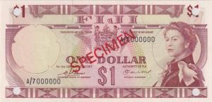 Gallery image for Fiji p71s2: 1 Dollar