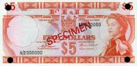 Gallery image for Fiji p73s6: 5 Dollars