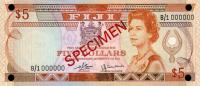 Gallery image for Fiji p78s2: 5 Dollars