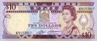 Gallery image for Fiji p84a: 10 Dollars