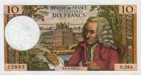 Gallery image for France p147b: 10 Francs