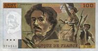 Gallery image for France p154f: 100 Francs from 1991