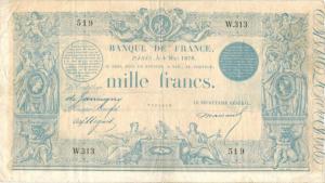 Gallery image for France p54c: 1000 Francs