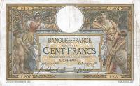 p71a from France: 100 Francs from 1909