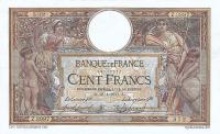 Gallery image for France p75: 100 Francs