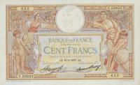 p78c from France: 100 Francs from 1933