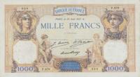 Gallery image for France p79a: 1000 Francs