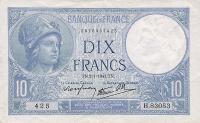 Gallery image for France p84a: 10 Francs