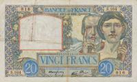 Gallery image for France p92a: 20 Francs