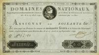 pA35 from France: 60 Livres from 1790