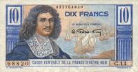Gallery image for French Equatorial Africa p21: 10 Francs