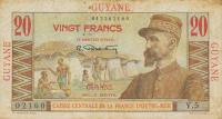 Gallery image for French Guiana p21a: 20 Francs
