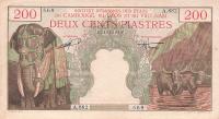 Gallery image for French Indo-China p109: 200 Piastres
