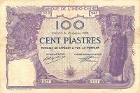 p42 from French Indo-China: 100 Piastres from 1920