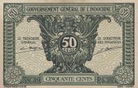 Gallery image for French Indo-China p91a: 50 Cents