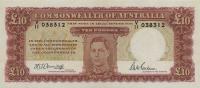 p28b from Australia: 10 Pounds from 1942