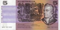 p44b2 from Australia: 5 Dollars from 1974