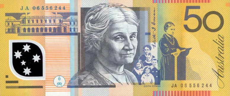 Back of Australia p60d: 50 Dollars from 2006