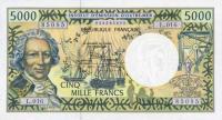 p3i from French Pacific Territories: 5000 Francs from 1996