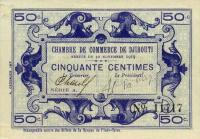 Gallery image for French Somaliland p23: 50 Centimes