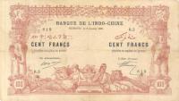 p5 from French Somaliland: 100 Francs from 1920