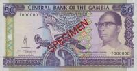p15s from Gambia: 50 Dalasis from 1989
