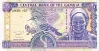 Gallery image for Gambia p19a: 50 Dalasis from 1996