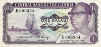 Gallery image for Gambia p4c: 1 Dalasi
