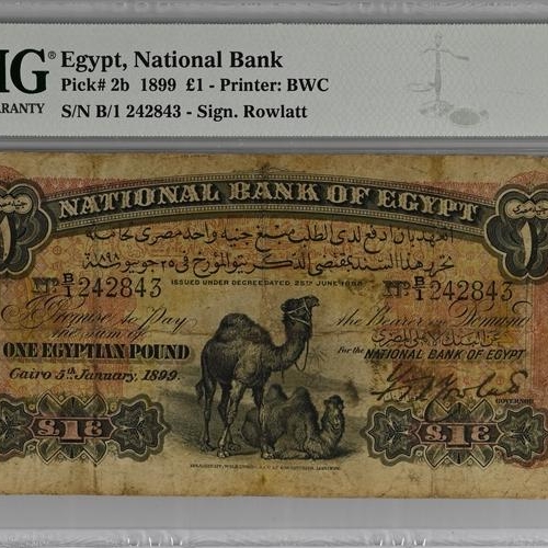 Collection Egypt banknotes